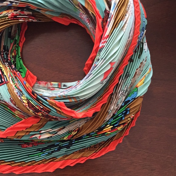 DESIGNER ▪️HOST PICK✨ HERMES KERMIT OLIVER SCARF - Picture 2 of 16